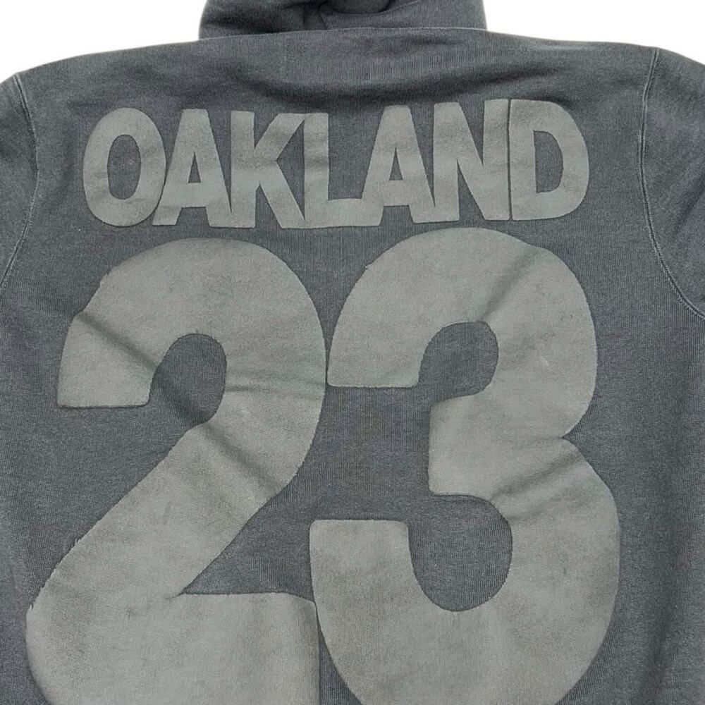 Air Jordan Oakland 23 Hoodie Faded Distressed Y2K Streetwear Unbannable